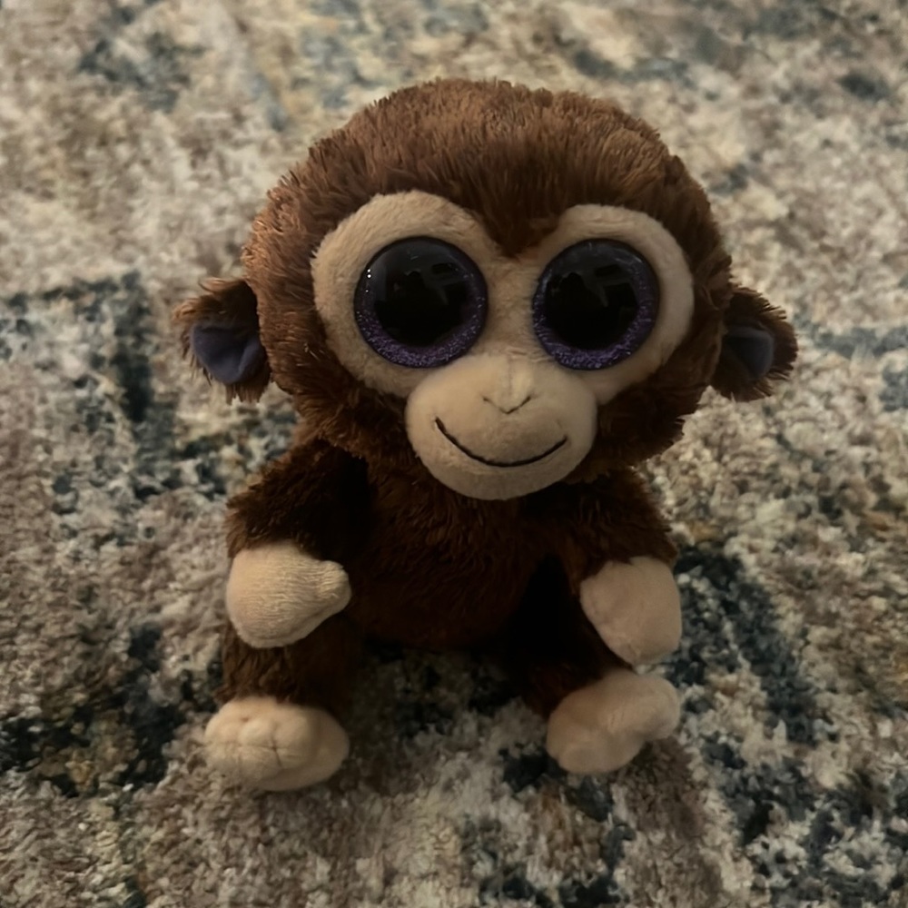 TY Monkey Stuffed Animal